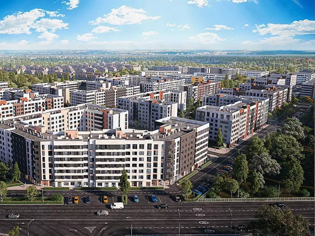 2-к. квартира, 58,7 м, 3/3 эт. - Фото 0