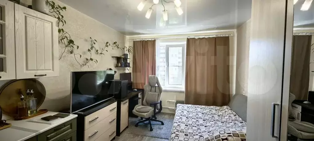 Комната 17,5 м в 1-к., 5/5 эт. - Фото 0