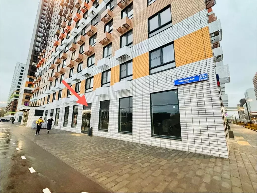 Торговая площадь в Москва Люблинская ул., 72Ак2 (74 м) - Фото 1