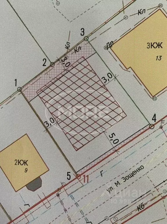 Участок в Калининградская область, Калининград пер. Михаила Зощенко, ... - Фото 2