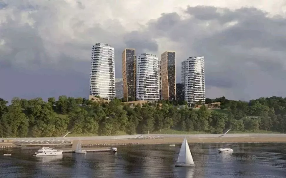 1-к кв. Самарская область, Самара Грин Ривер жилой комплекс (43.0 м) - Фото 2