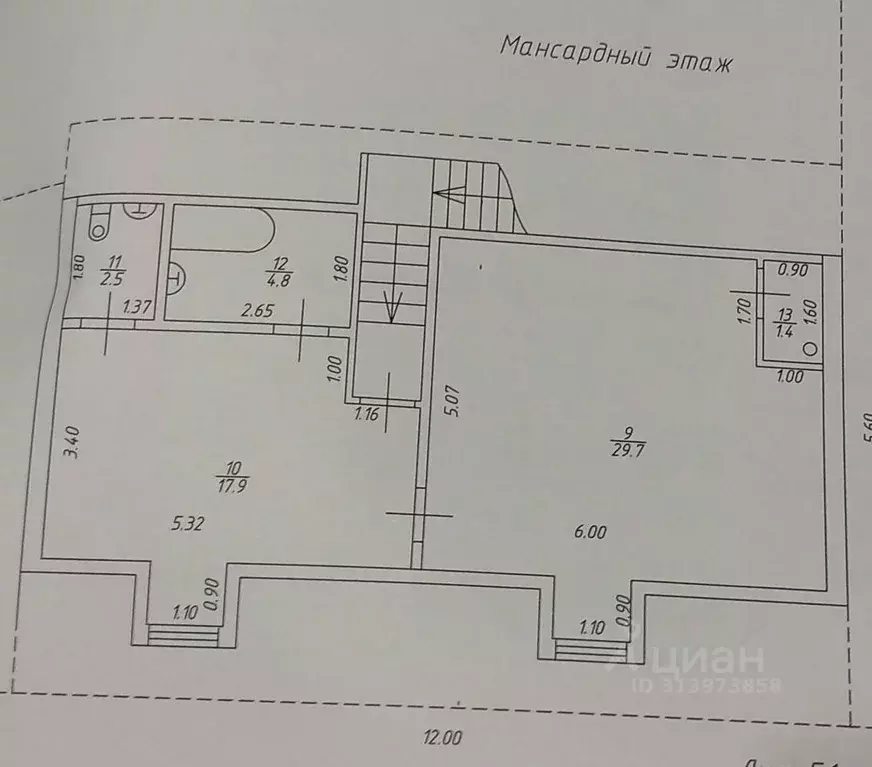 6-к кв. Московская область, Можайск Московская ул., 5 (175.0 м) - Фото 1