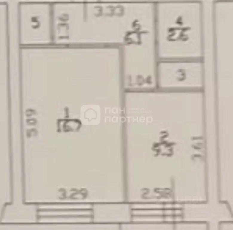 1-к кв. Ленинградская область, Гатчина ул. Красных Военлетов, 4А (37.4 ... - Фото 2