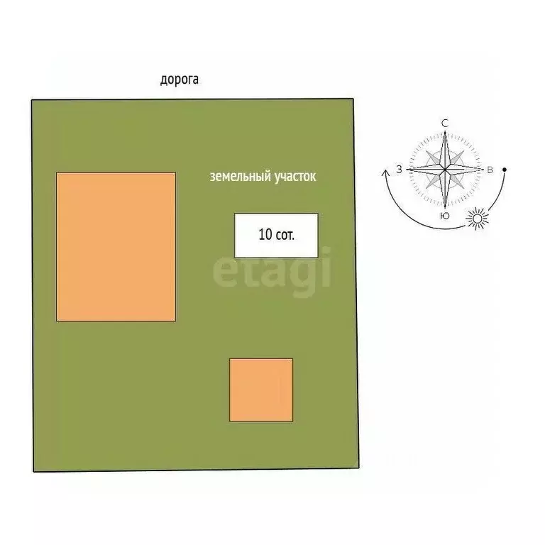 Дом в Крым, Сакский район, с. Орехово пер. Северный (148 м) - Фото 0