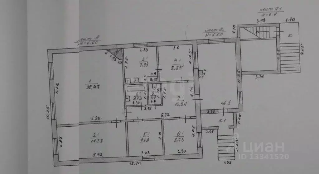 Дом в Ульяновская область, Ульяновск Урожайная ул., 15А (218 м) - Фото 2