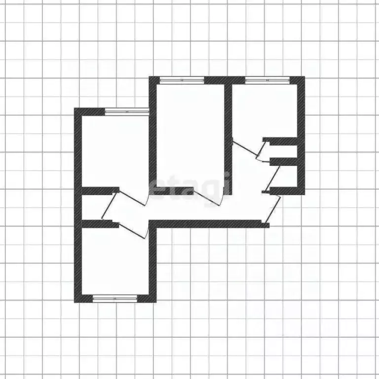 3-к кв. Курская область, Курск просп. Анатолия Дериглазова, 55 (78.9 ... - Фото 1