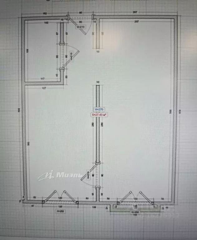 1-к кв. Севастополь ул. Челнокова, 17к1 (42.0 м) - Фото 2