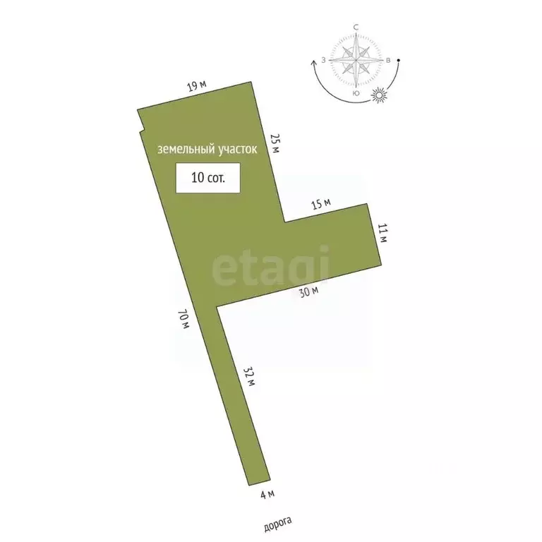 Участок в Вологодская область, Череповец пос. Ивачево, ул. Ивачевская ... - Фото 2