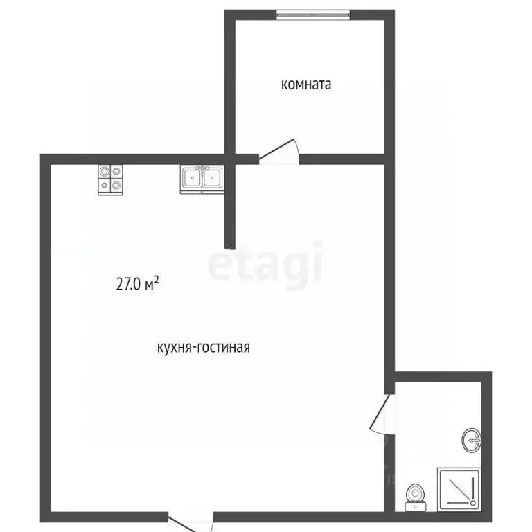 2-к кв. Севастополь ул. Советская, 16 (60.0 м) - Фото 1