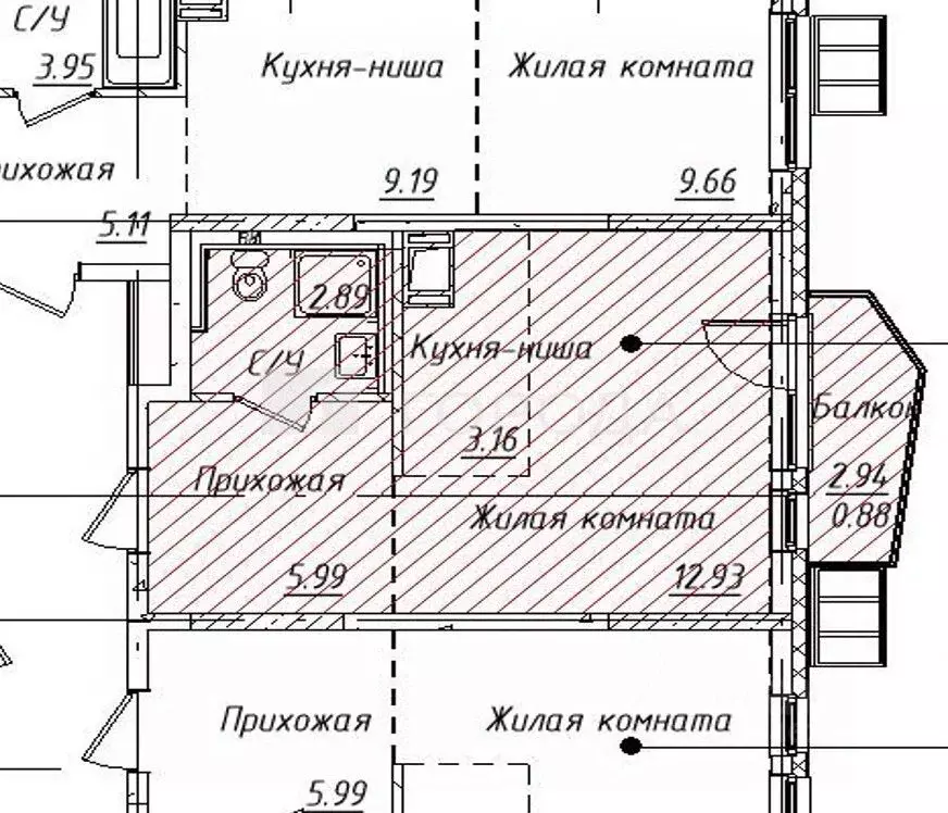 Студия Московская область, Ленинский городской округ, д. Коробово ул. ... - Фото 0