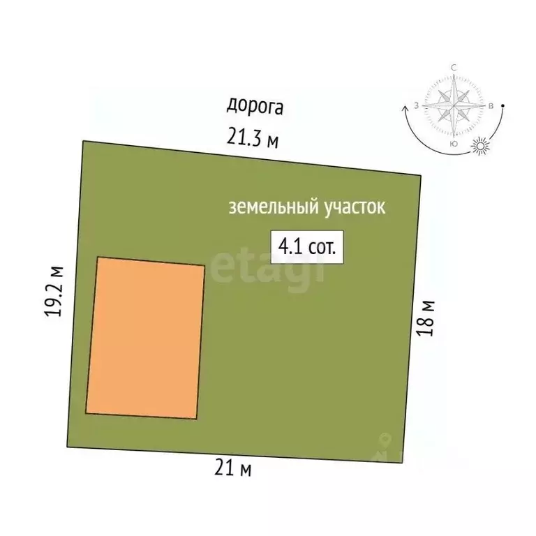 Дом в Тамбовская область, Тамбов Ревтруд-1 СНТ, 404 (92 м) - Фото 2