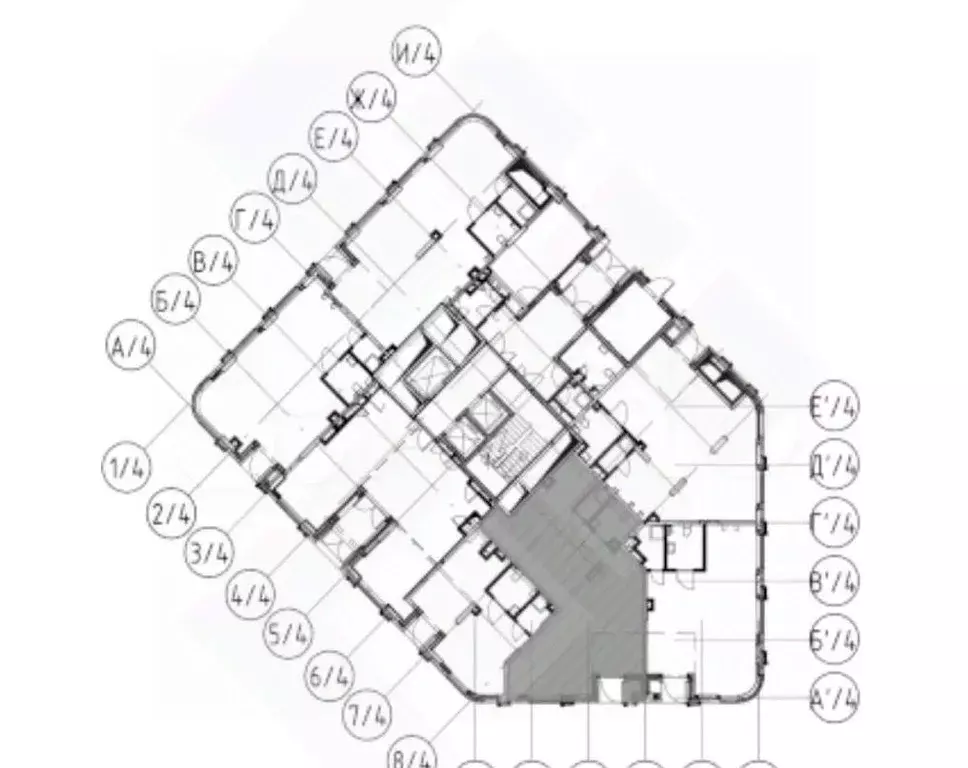 Помещение свободного назначения в Москва 2-я оч., Шагал жилой ... - Фото 2