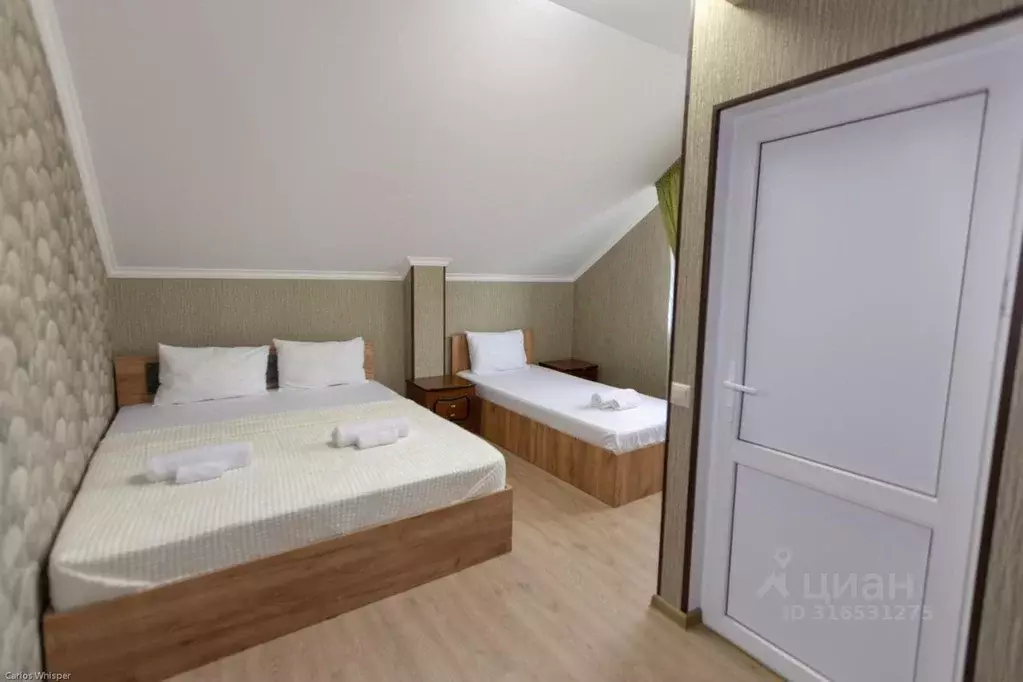 Комната Краснодарский край, Сириус пгт ул. Общинная, 51 (18.0 м) - Фото 0