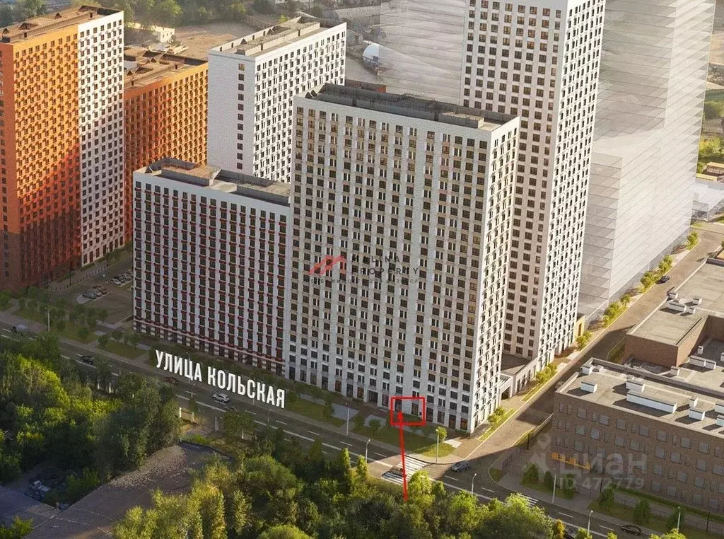 Торговая площадь в Москва Кольская ул., 8к2 (95 м) - Фото 1