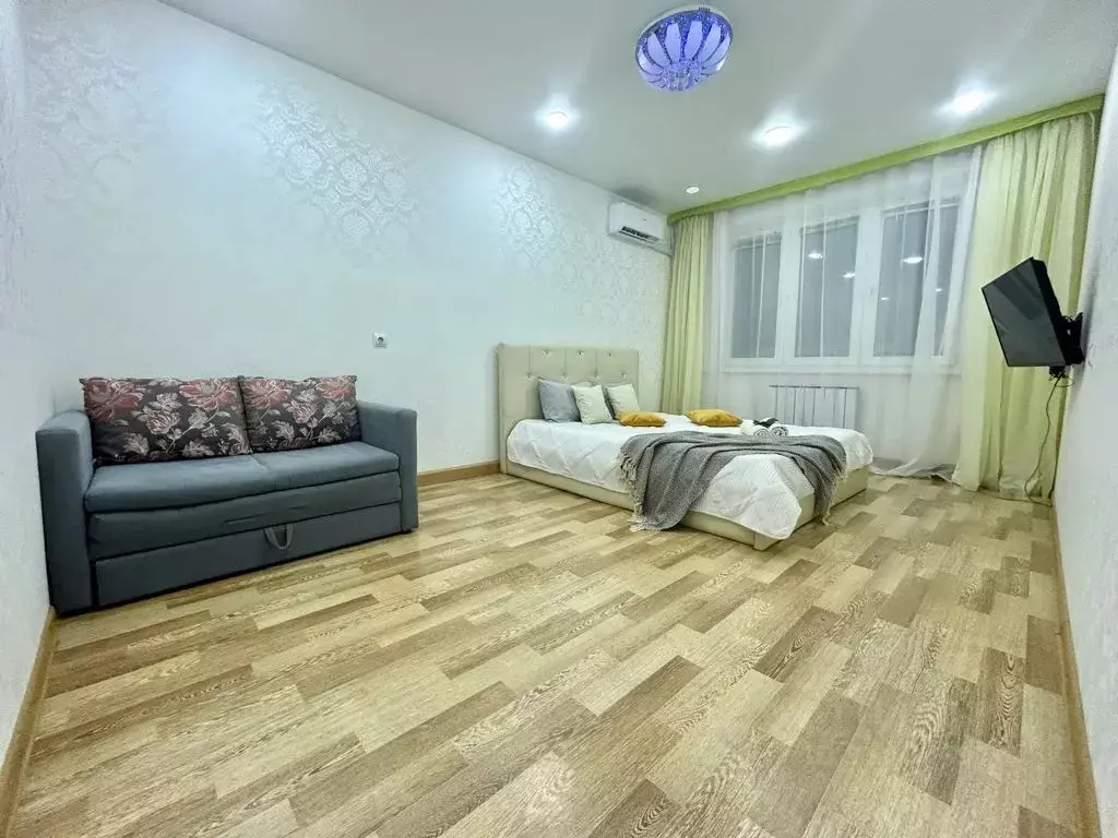 1-к кв. Татарстан, Альметьевск Алсу мкр, ул. Рината Галеева, 31 (37.0 ... - Фото 0