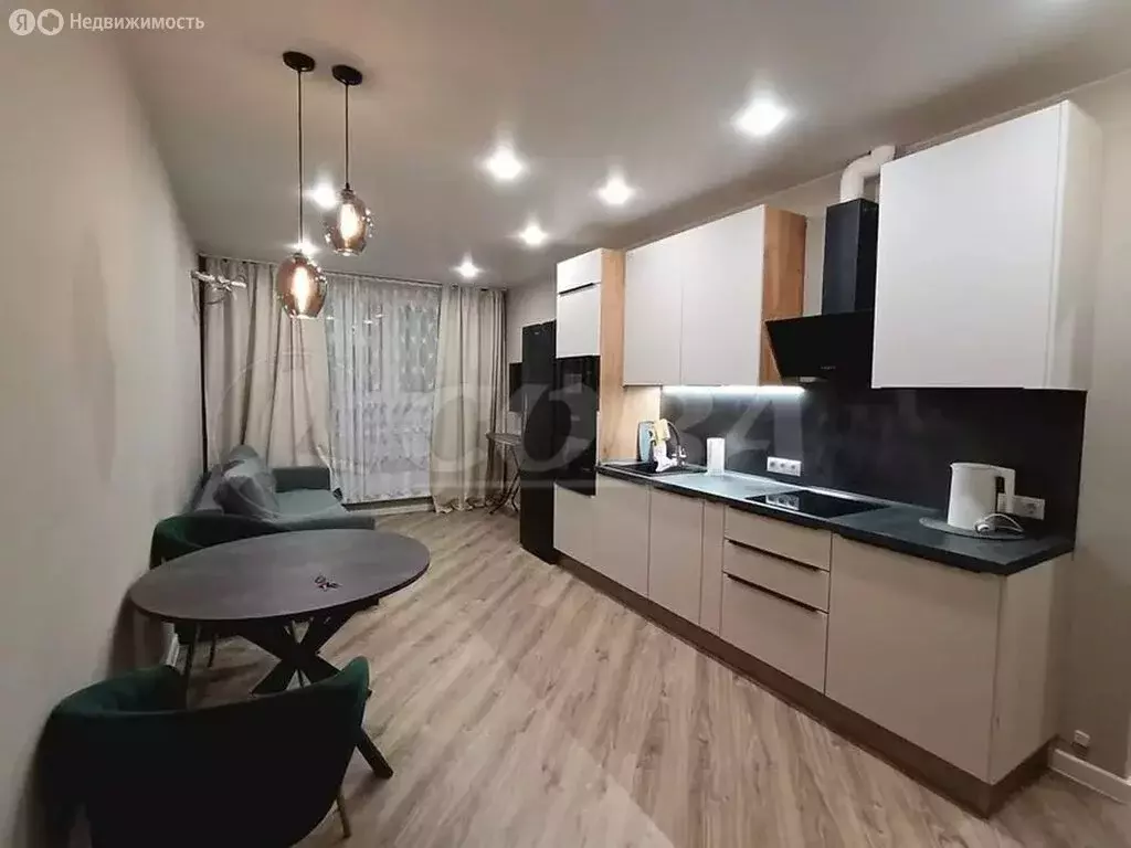 1-комнатная квартира: Тюмень, улица Пожарных и Спасателей, 14 (43.8 м) - Фото 2