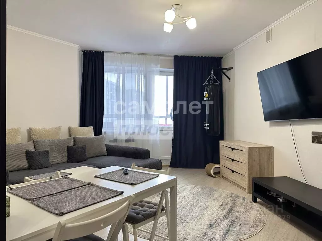 Студия Московская область, Одинцово Северная ул., 5к2 (38.0 м) - Фото 1