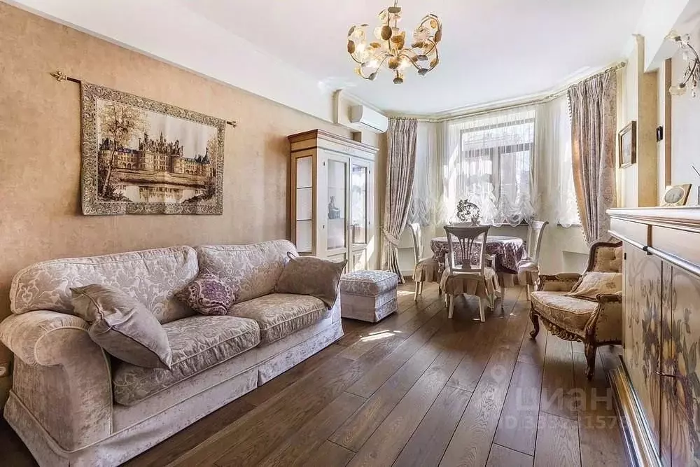 3-к кв. Москва Фрунзенская наб., 50 (81.4 м) - Фото 1