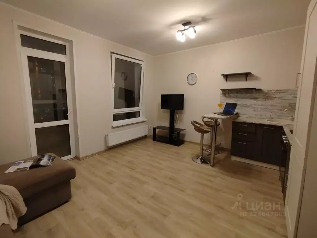 Студия Тюменская область, Тюмень ул. Обдорская, 1 (26.0 м) - Фото 2