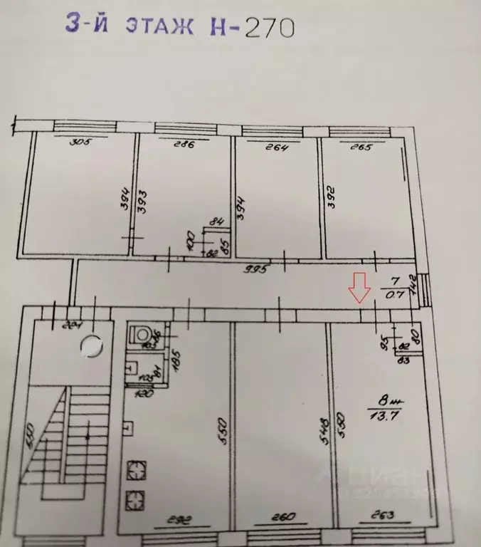 Комната Калининградская область, Калининград Тихорецкий туп., 13 (14.4 ... - Фото 2