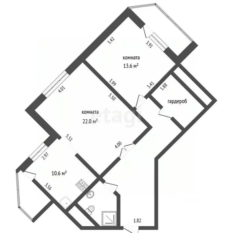 2-к кв. Москва ул. Соловьиная Роща, 8 (70.0 м) - Фото 2