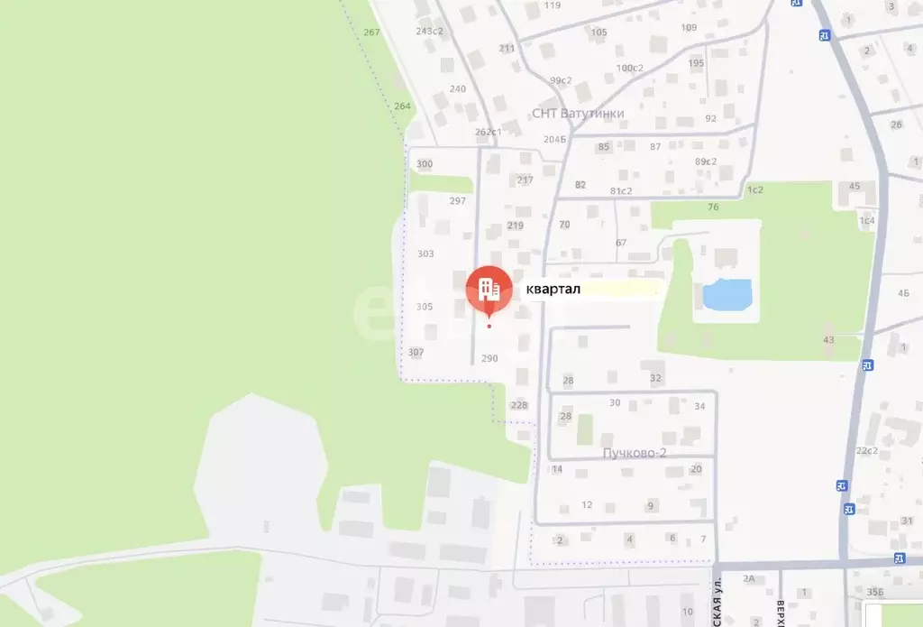 Участок в Москва № 452 кв-л, 289 (10.0 сот.) - Фото 2