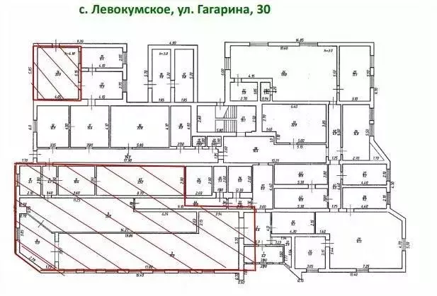 Помещение свободного назначения в Ставропольский край, с. Левокумское ... - Фото 1