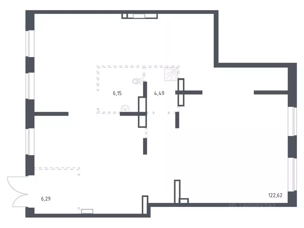 Помещение свободного назначения в Ленинградская область, Ломоносовский ... - Фото 1