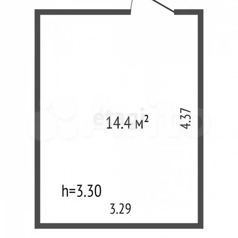 Продам офисное помещение, 14.4 м - Фото 0