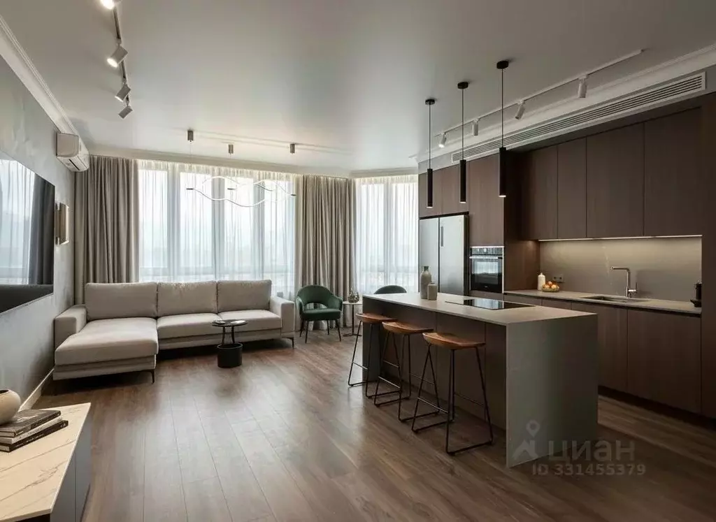1-к кв. Татарстан, Казань ул. Алексея Козина, 2 (55.0 м) - Фото 1