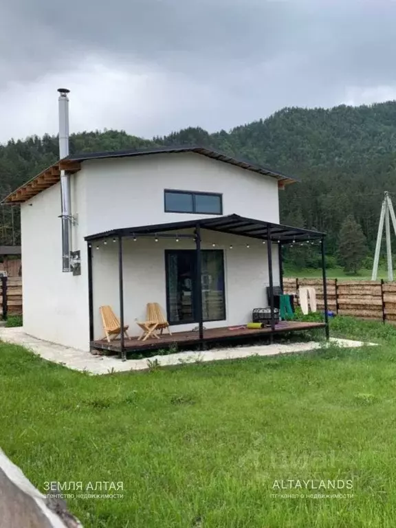 Дом в Алтай, Чемальский район, Узнезинское с/пос, с. Аскат  (53 м) - Фото 1