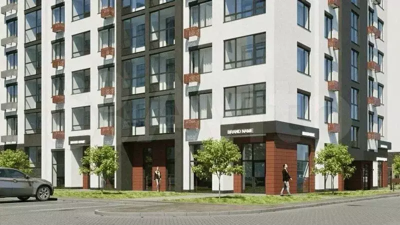 2-к. квартира, 55,1 м, 4/9 эт. - Фото 0