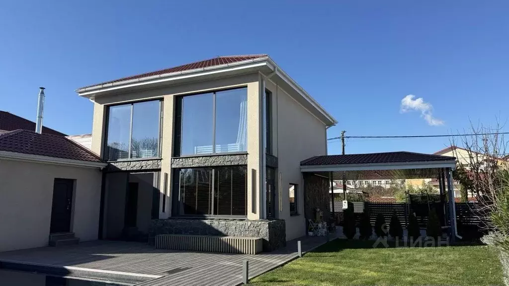 Дом в Краснодарский край, Сочи Веселое мкр, пер. Добрый, 24 (170 м) - Фото 1