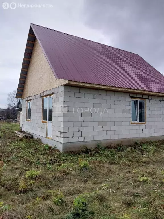 Дом в Первомайский район, посёлок Бажево, Луговая улица, 7 (80 м) - Фото 1