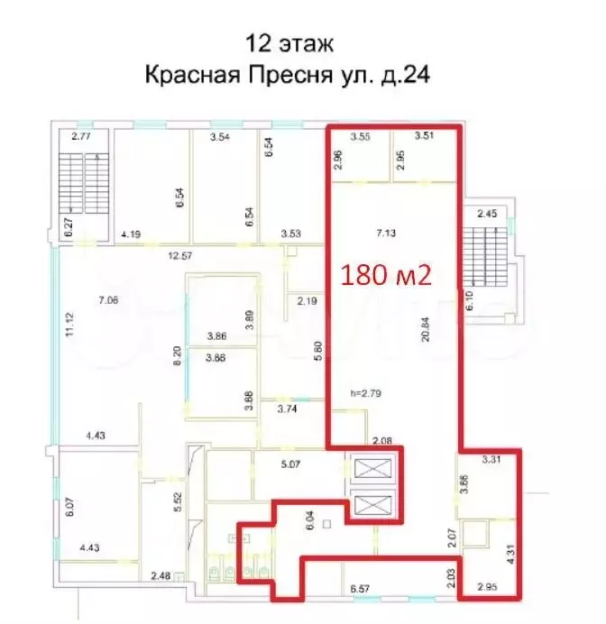 Офис в бизнес центре класса А, 180 м - Фото 0