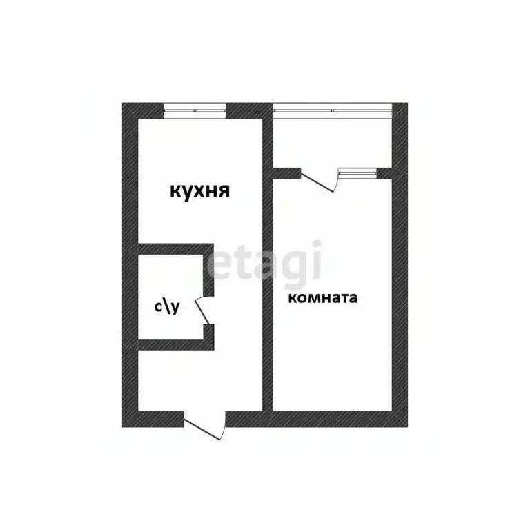 1-к кв. Приморский край, Артем Каширская ул., 30 (32.8 м) - Фото 1
