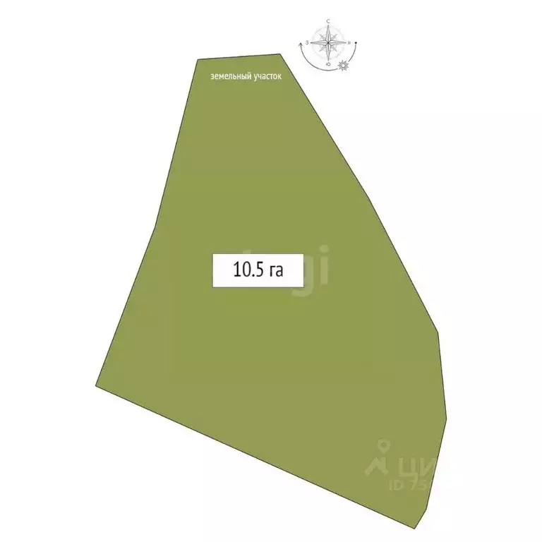 Участок в Алтай, Кош-Агачский район, с. Теленгит-Сортогой  (1051.03 ... - Фото 2