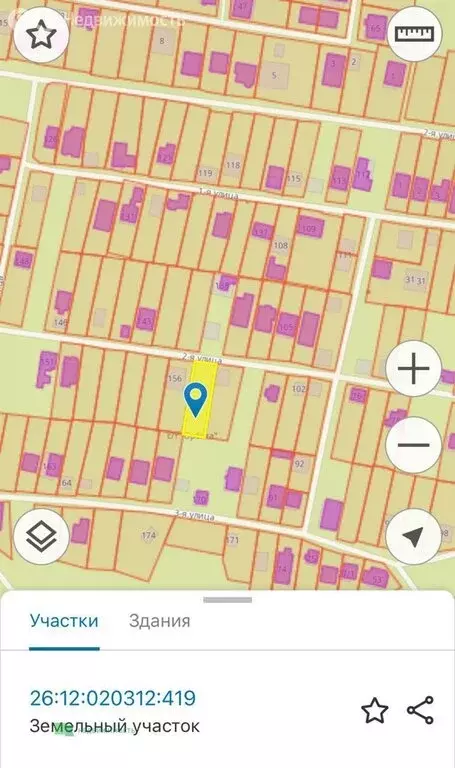 Участок в Ставрополь, садовое товарищество Орбита, 158 (4.83 м) - Фото 1