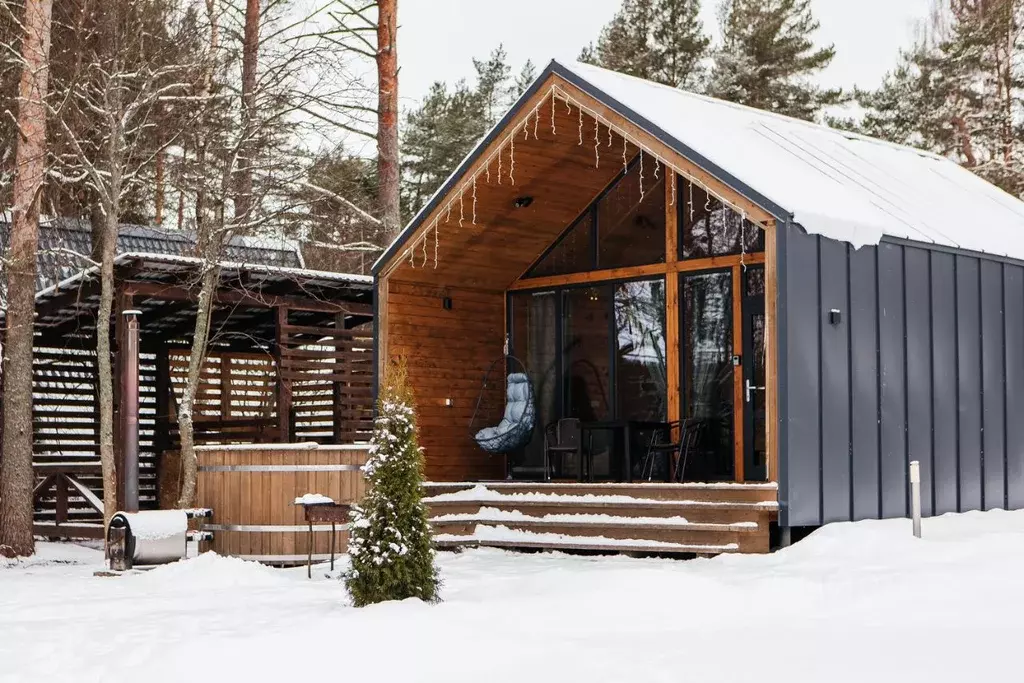 Дом в Карелия, Питкярантский муниципальный округ, д. Ууксу ул. ... - Фото 2