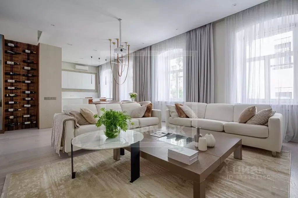 3-к кв. Москва Вознесенский пер., 9С2 (122.0 м) - Фото 1