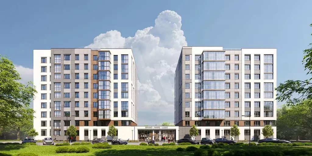 2-к. квартира, 49,9 м, 9/9 эт. - Фото 0