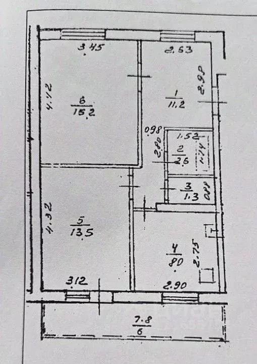 2-к кв. Башкортостан, Уфа ул. Менделеева, 120 (51.8 м) - Фото 2