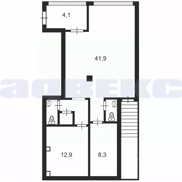 Помещение свободного назначения в Санкт-Петербург Большой ... - Фото 2