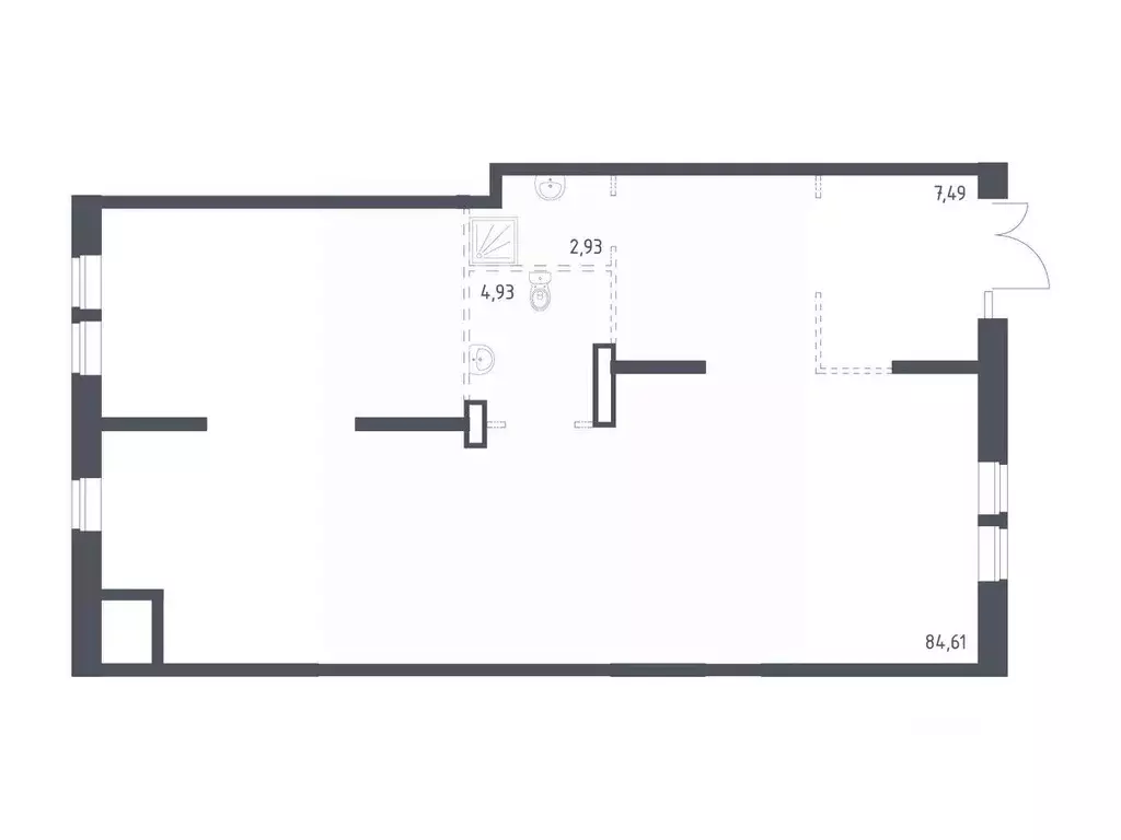 Помещение свободного назначения в Московская область, Ленинский ... - Фото 1