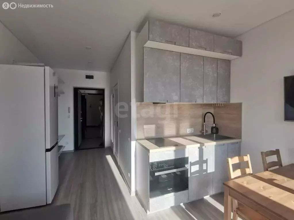 Квартира-студия: Тюмень, Краснооктябрьская улица, 16 (18.7 м) - Фото 1