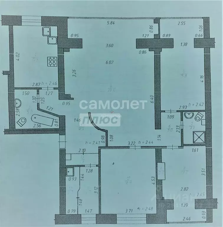 4-к кв. Удмуртия, Ижевск ул. 10 лет Октября, 21 (126.5 м) - Фото 1