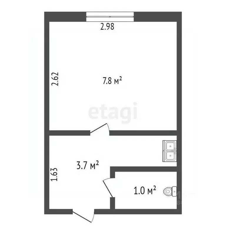 Комната Ростовская область, Ростов-на-Дону Казахская ул., 87/2 (12.5 ... - Фото 1