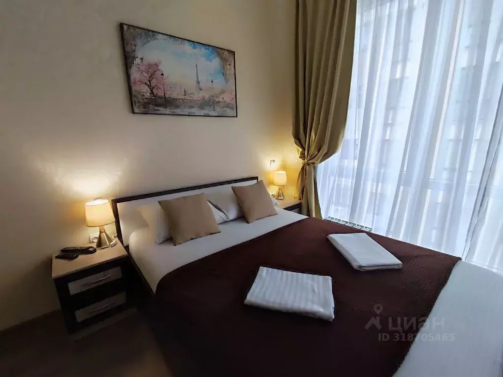 Студия Краснодарский край, Сочи Мамайка мкр, ул. Волжская, 30 (25.6 м) - Фото 1