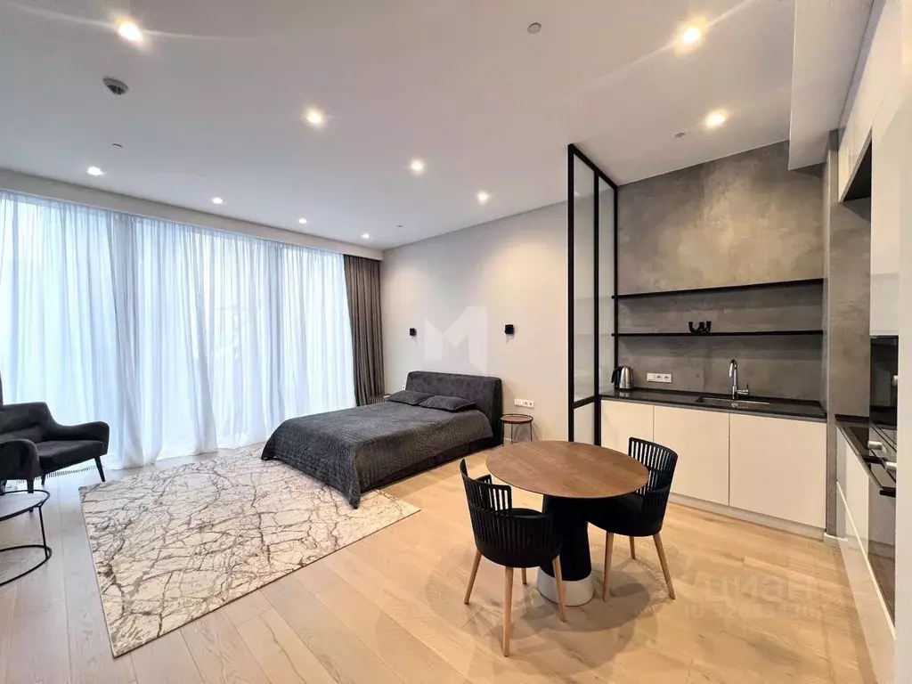 Студия Москва 1-й Красногвардейский проезд, 22с1 (51.0 м) - Фото 2