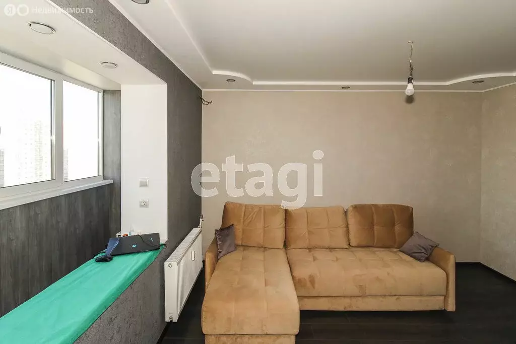 Квартира-студия: Тюмень, Интернациональная улица, 199к4 (24.3 м) - Фото 1